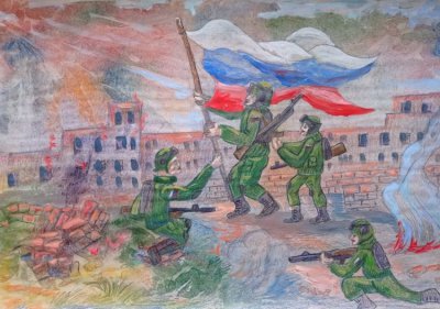 Гаврилова Вероника - На учениях. В память о великой войне