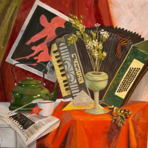 Пласичук Дарья, 14 лет - Натюрморт. С музыкой... -- Петуховская ДШИ-Пласичук И.А.
