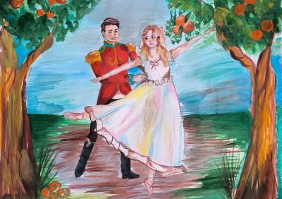 «Любовь к трем апельсинам», Губенко Елизавета, 13 лет
